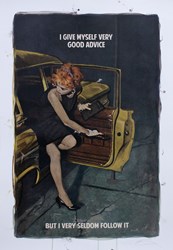 I Give Myself Very Good Advice by The Connor Brothers - Hand Embellished Paper sized 27x39 inches. Available from Whitewall Galleries
